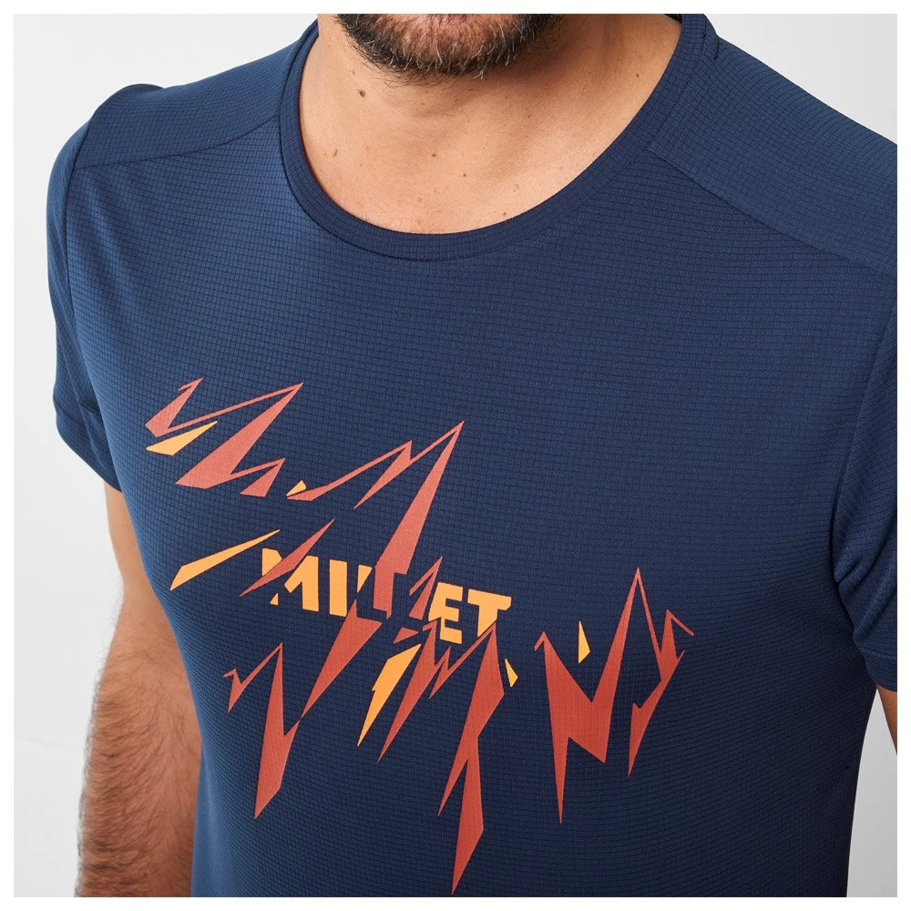Tee-shirt De Rando Millet Rock Point S/S Saphir 3 Tee-shirt De Rando Millet Rock Point S/S Saphir – Image 3