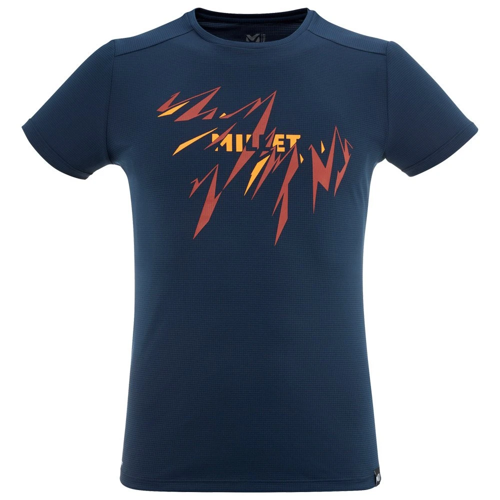 Tee-shirt De Rando Millet Rock Point S/S Saphir 1 Tee-shirt De Rando Millet Rock Point S/S Saphir
