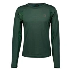 Tee-shirt De Trail Scott Trail Run L/S Men's Smoked Green/Frost Green