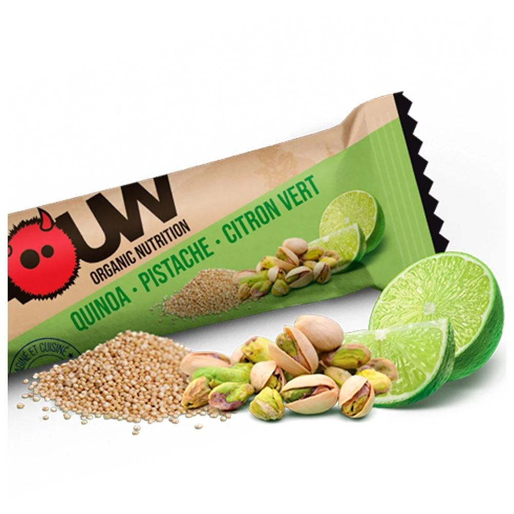 Barre Energétique Baouw Barres Energétiques Bio 25g Quinoa - Pistache - Citron Vert 2 Barre Energétique Baouw Barres Energétiques Bio 25g Quinoa - Pistache - Citron Vert – Image 2