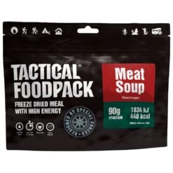 Repas Lyophilisé Tactical Foodpack Soupe à La Viande 90g
