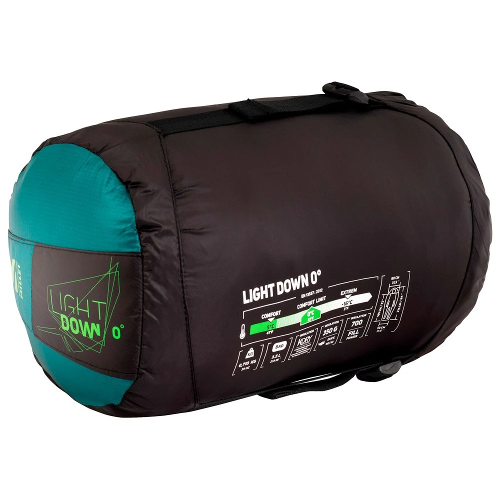Sac De Couchage Millet Light Down 0° Emerald 2 Sac De Couchage Millet Light Down 0° Emerald – Image 2