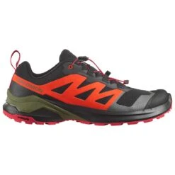 Chaussures De Trail Salomon X-Adventure Black Fiery Red Olive Night