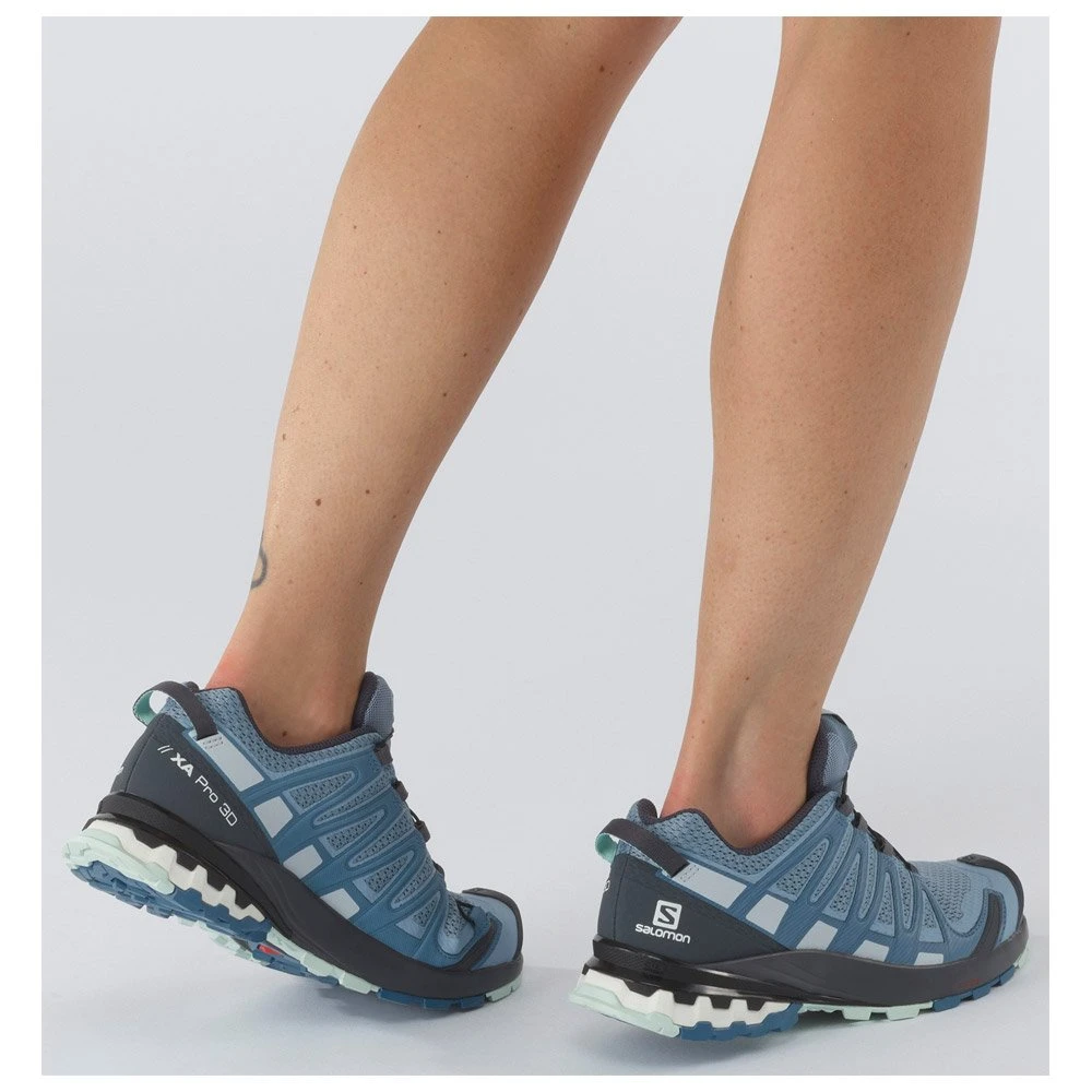 Chaussures De Trail Salomon Xa Pro 3D V8 W Ashley Blue Ebony Opal Blue 7 Chaussures De Trail Salomon Xa Pro 3D V8 W Ashley Blue Ebony Opal Blue – Image 7