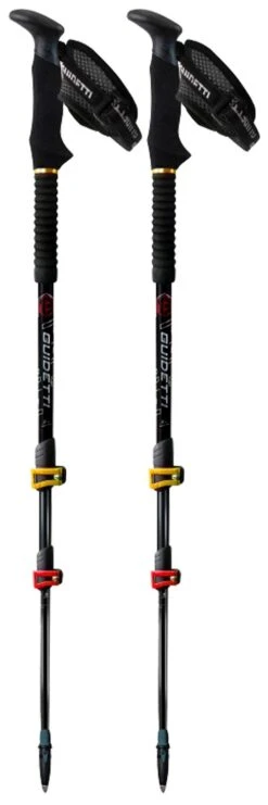 Bâton Guidetti T3-Light Alu 135cm Grenat