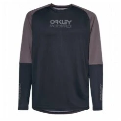 Maillot VTT Oakley Factory Pilot MTB LS Jersey Black Forged Iron