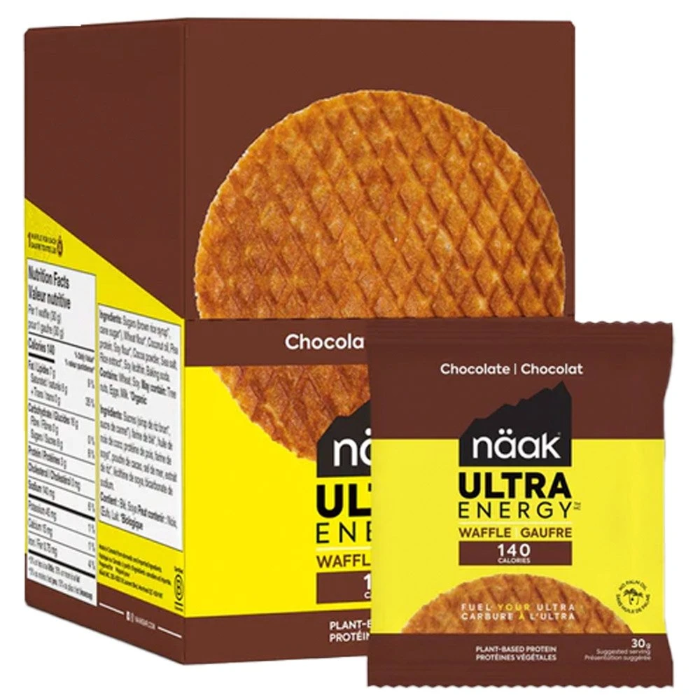 Barre Energétique Naak Ultra Energy Waffles Chocolat 3 Barre Energétique Naak Ultra Energy Waffles Chocolat – Image 3