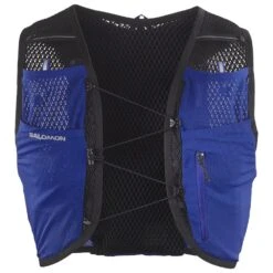 Gilet Trail Salomon Active Skin 8 Surf The Web Black