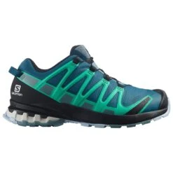 Chaussures De Trail Salomon Xa Pro 3D V8 Gtx W Legion Blue Trooper Mint Leaf