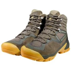 Chaussures De Randonnée Mammut Sapuen High Gtx Women Dark Tin-amber Green -Sportif Série Boutique 529dd6d036576c92856385d354f7df89e0bf781d E22MAMMCHA2372004 4