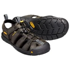 Sandales De Randonnée Keen Clearwater CNX Leather Magnet Black -Sportif Série Boutique 54f1c6abadee8f6e4e1cab2b68b8cd143d44c7ea E22KEENCHA2254998 11