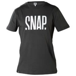 Tee-shirt D’escalade Snap Men's Logo T-Shirt Light Black