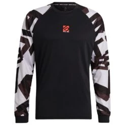 Maillot VTT Five Ten 5.10 TrailX Long Sleeve Black Light Granite