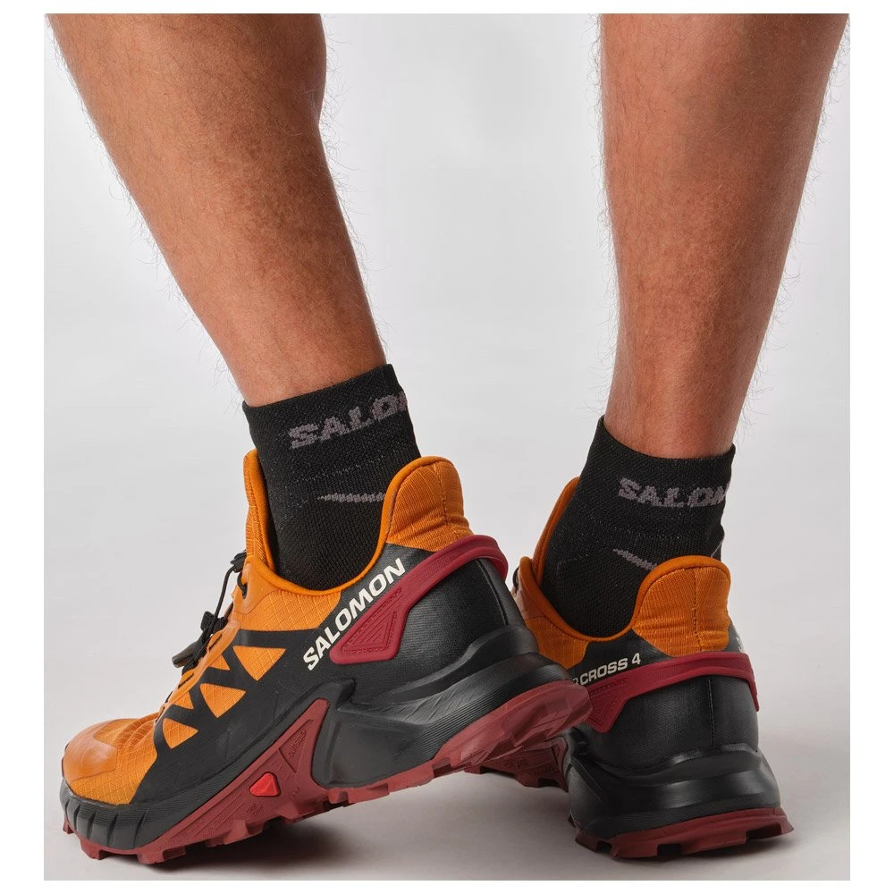 Chaussures De Trail Salomon Supercross 4 Marmalade Black Biking Red 8 Chaussures De Trail Salomon Supercross 4 Marmalade Black Biking Red – Image 8