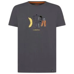Tee-shirt D’escalade La Sportiva Breakfast T-Shirt M Carbon Maple