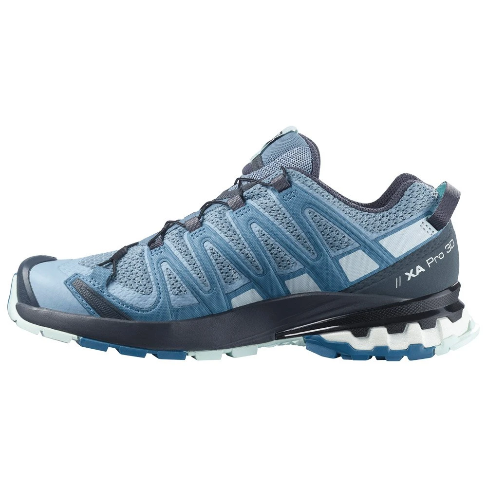Chaussures De Trail Salomon Xa Pro 3D V8 W Ashley Blue Ebony Opal Blue 2 Chaussures De Trail Salomon Xa Pro 3D V8 W Ashley Blue Ebony Opal Blue – Image 2