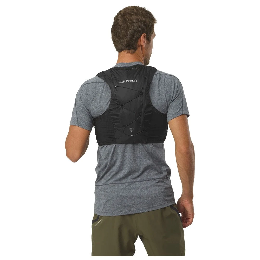 Gilet Trail Salomon Active Skin 4 With Flask Black Black 4 Gilet Trail Salomon Active Skin 4 With Flask Black Black – Image 4
