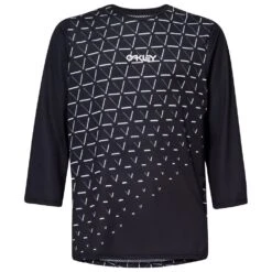 Maillot VTT Oakley Flow 3/4 Jersey Blackout