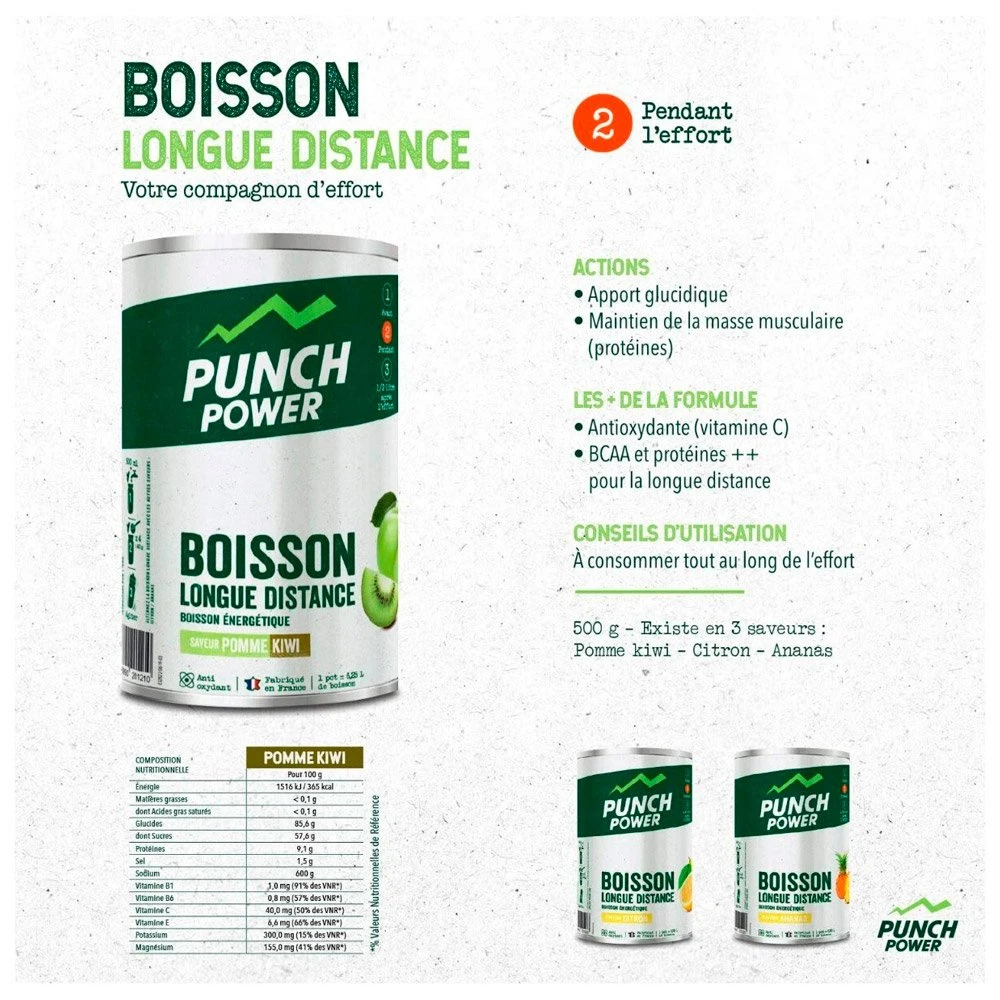 Boisson Punch Power Biodrink Longue Distance 500 G Ananas 3 Boisson Punch Power Biodrink Longue Distance 500 G Ananas – Image 3