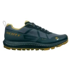 Chaussures De Trail Scott Supertrac 3 Gtx Black Mud Green
