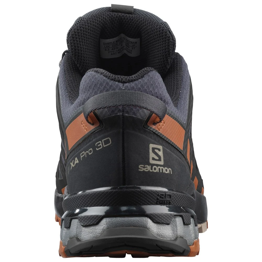 Chaussures De Trail Salomon Xa Pro 3D V8 Gtx Ebony Caramel Cafe Black 3 Chaussures De Trail Salomon Xa Pro 3D V8 Gtx Ebony Caramel Cafe Black – Image 3