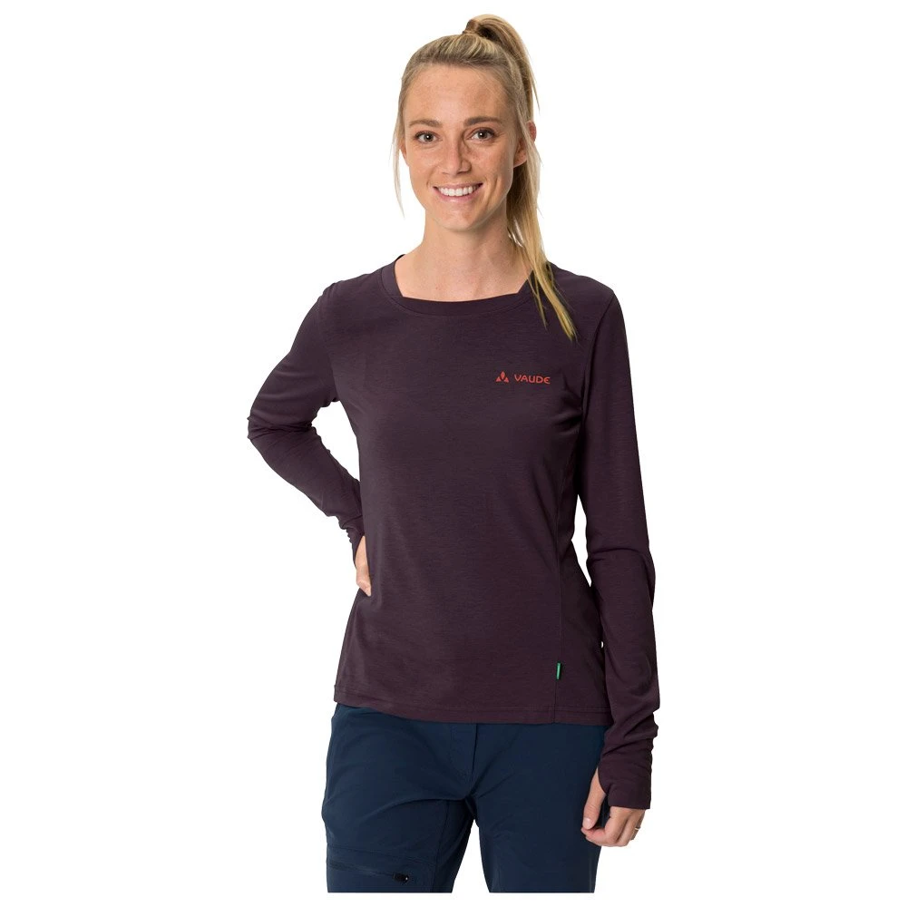 Maillot VTT Vaude Women's Sveit Ls Shirt II Blackberry 5 Maillot VTT Vaude Women's Sveit Ls Shirt II Blackberry – Image 5
