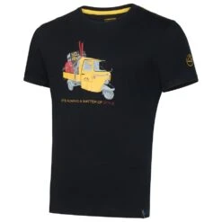 Tee-shirt D’escalade La Sportiva Ape T-Shirt M Black
