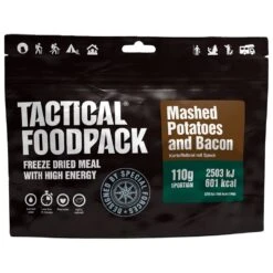 Repas Lyophilisé Tactical Foodpack Purée De Pommes De Terre Et Bacon 110g