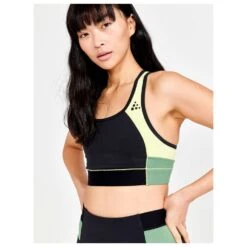 Brassière Craft PRO Charge Blocked Sport Top W Giallo-Black 8 Brassière Craft PRO Charge Blocked Sport Top W Giallo-Black -Sportif Série Boutique f300a710301a53b51d529f5eecea331fac512e67 E22CRAFTTH1215505 10