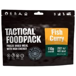 Repas Lyophilisé Tactical Foodpack Curry De Poisson 110g