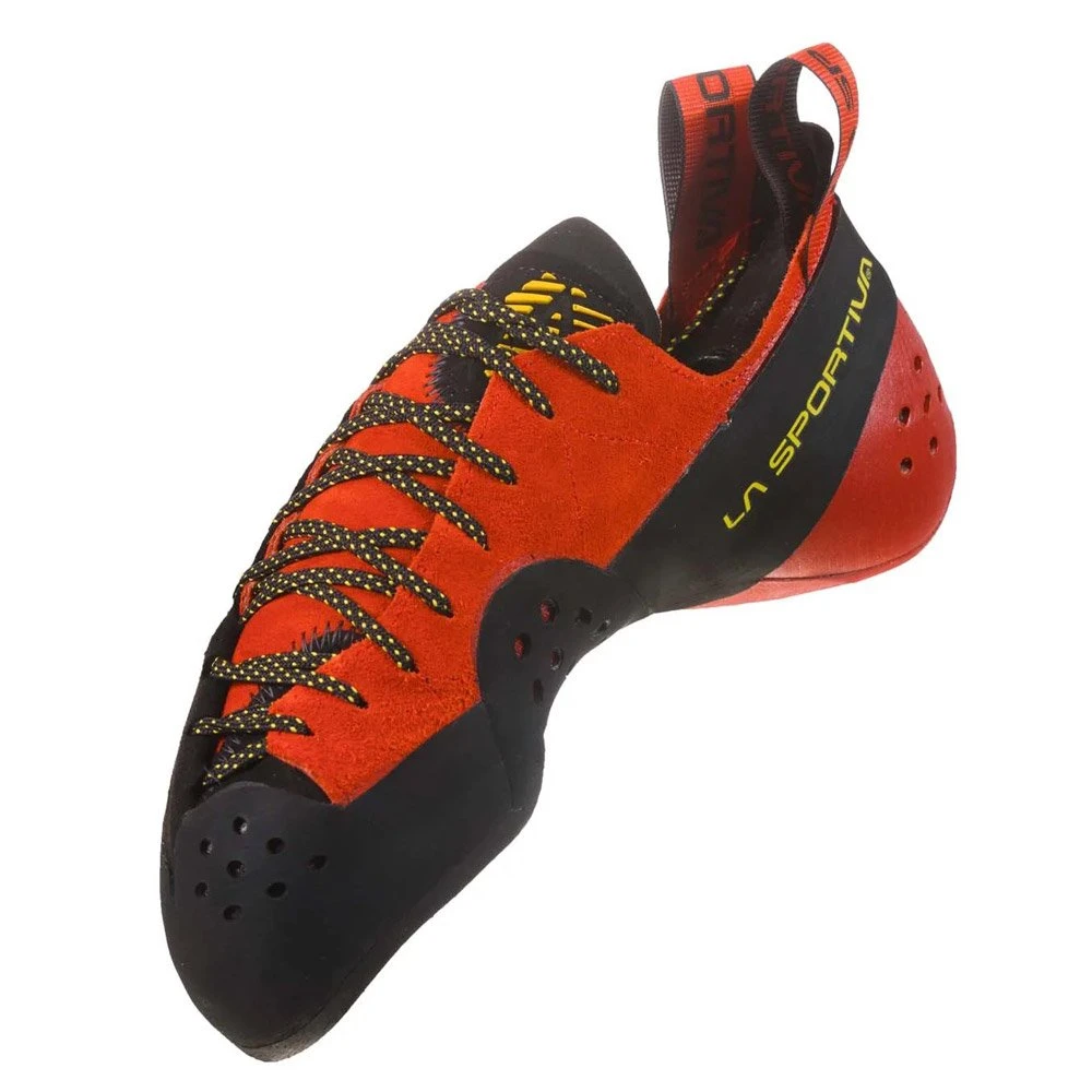 Chaussons D'escalade La Sportiva Testarossa Red Black 2 Chaussons D'escalade La Sportiva Testarossa Red Black – Image 2
