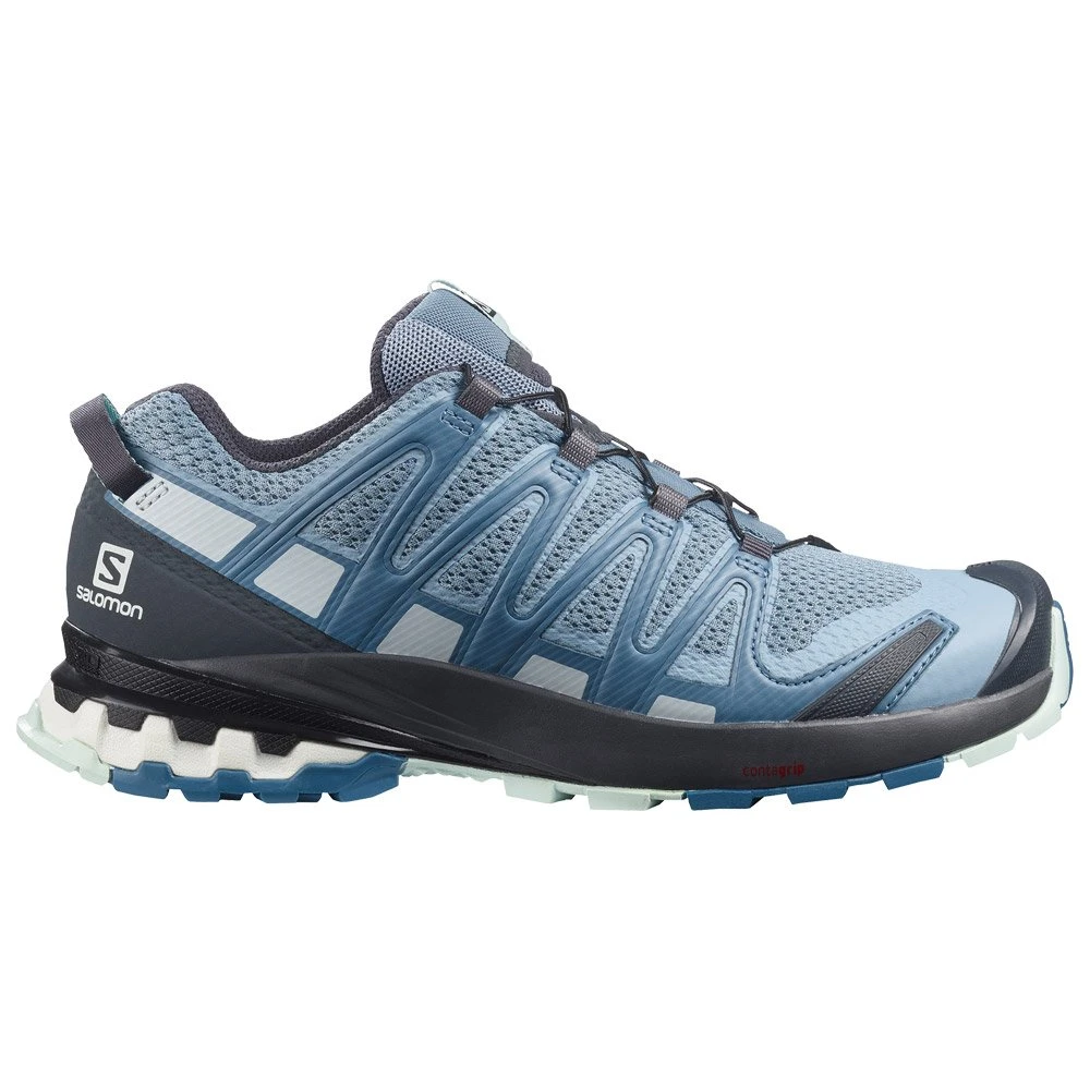 Chaussures De Trail Salomon Xa Pro 3D V8 W Ashley Blue Ebony Opal Blue 1 Chaussures De Trail Salomon Xa Pro 3D V8 W Ashley Blue Ebony Opal Blue